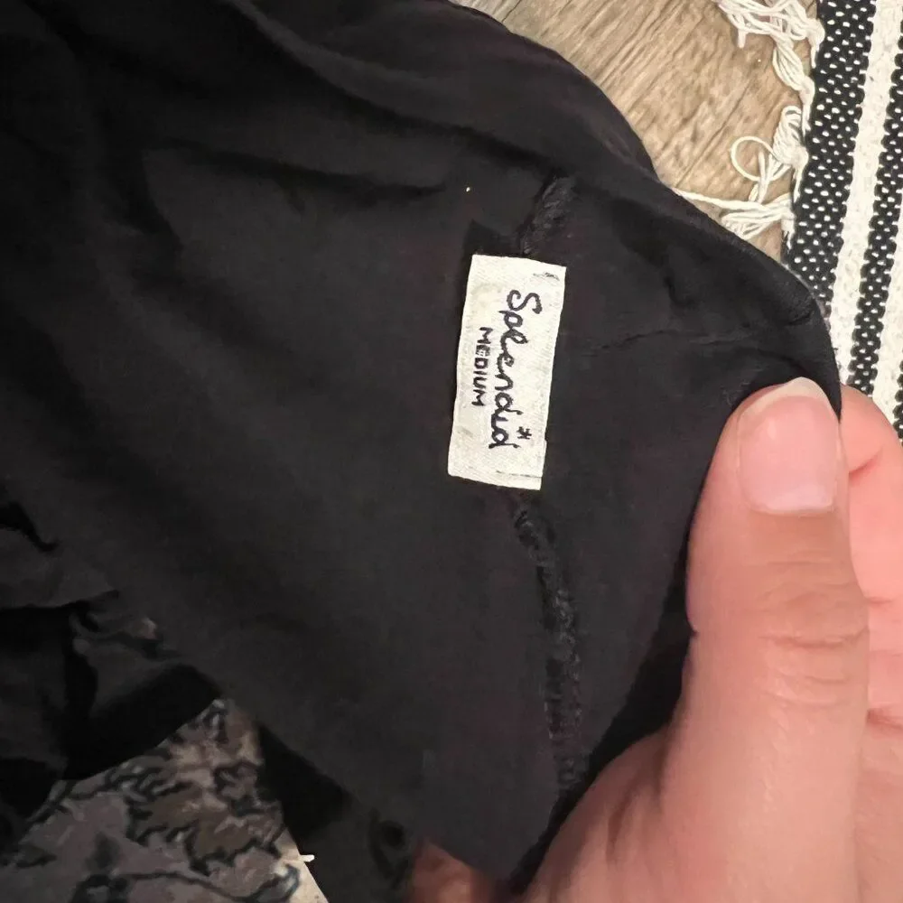 Splendid medium black‎ cardigan